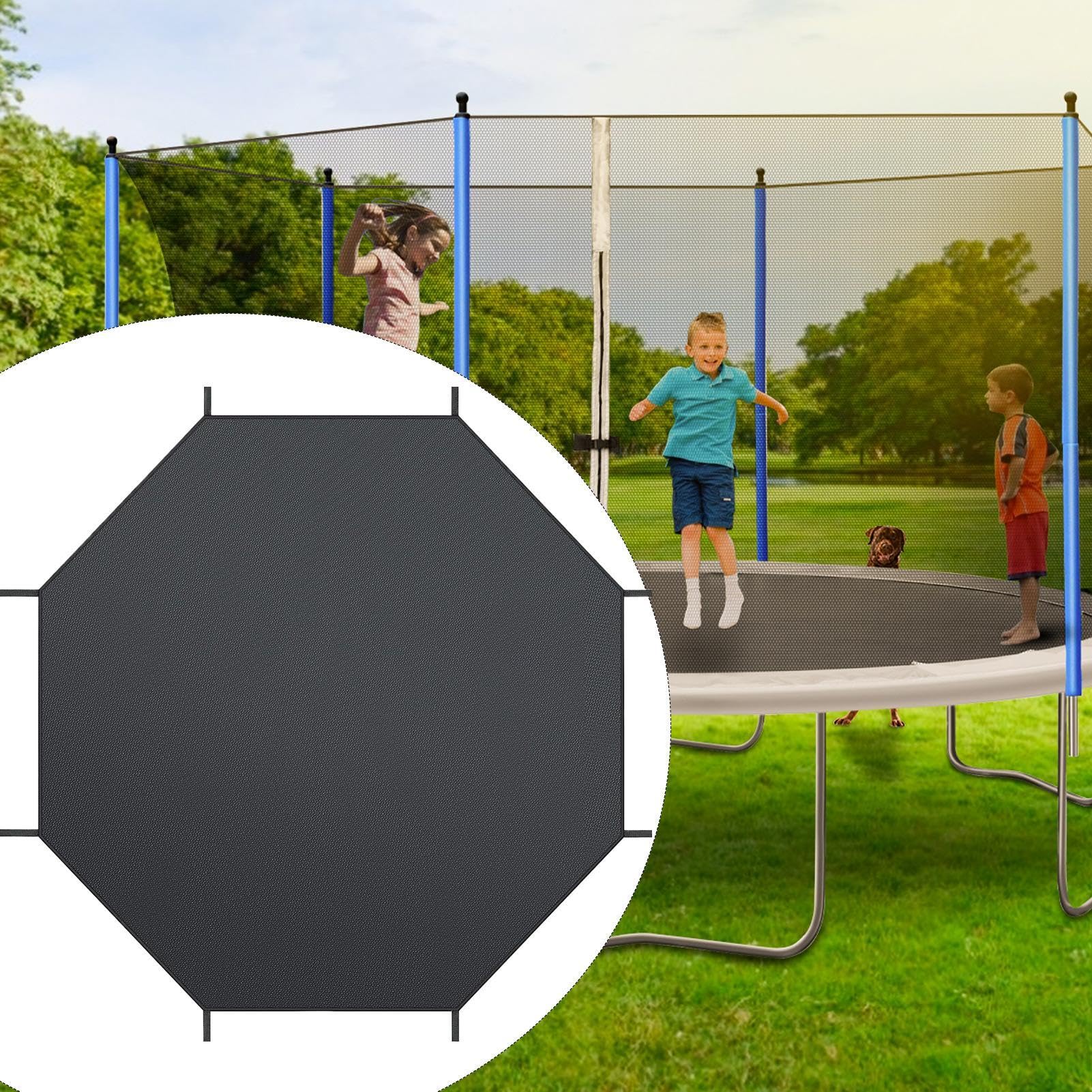 Trampolin-Baldachin – Outdoor-Sonnenschutz für Kinder, wasserdichter Schatten mit UV-beständigem Stoff und einfache Installation für Hinterhof, Spielen, Familie, Erholung, Garten, Spaß