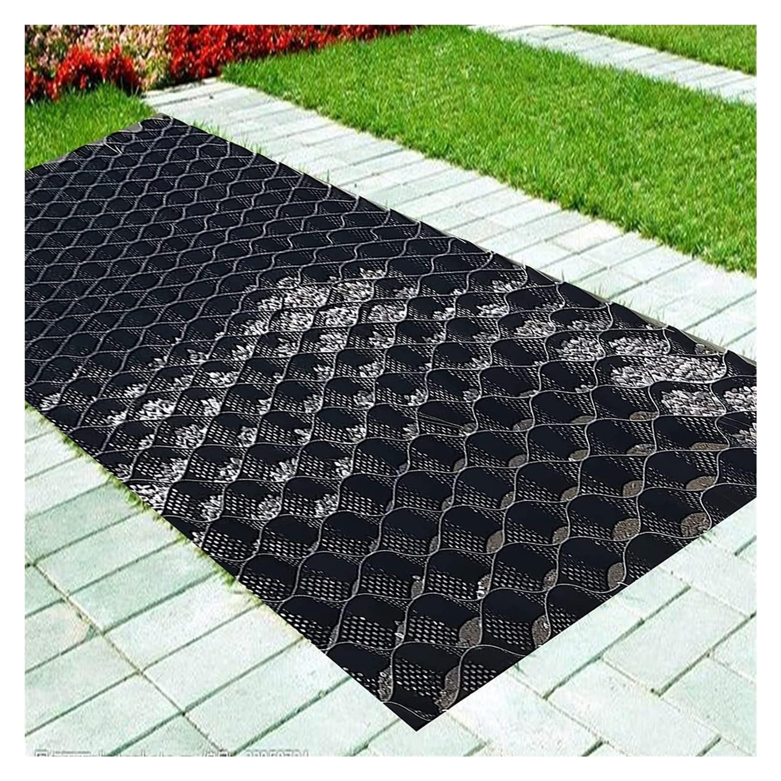 Dalles de gravier de 5 cm perméables pour stabilisateur de sol résistant et anti-boue