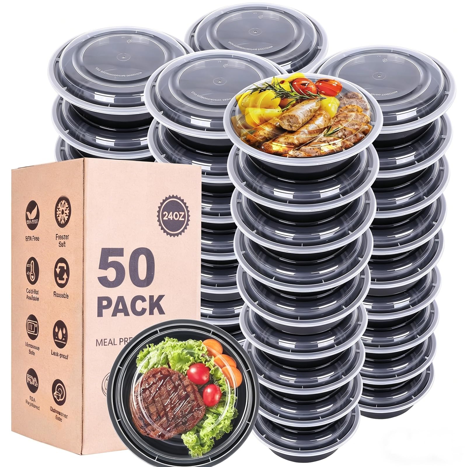 WGCC Meal Prep Containers