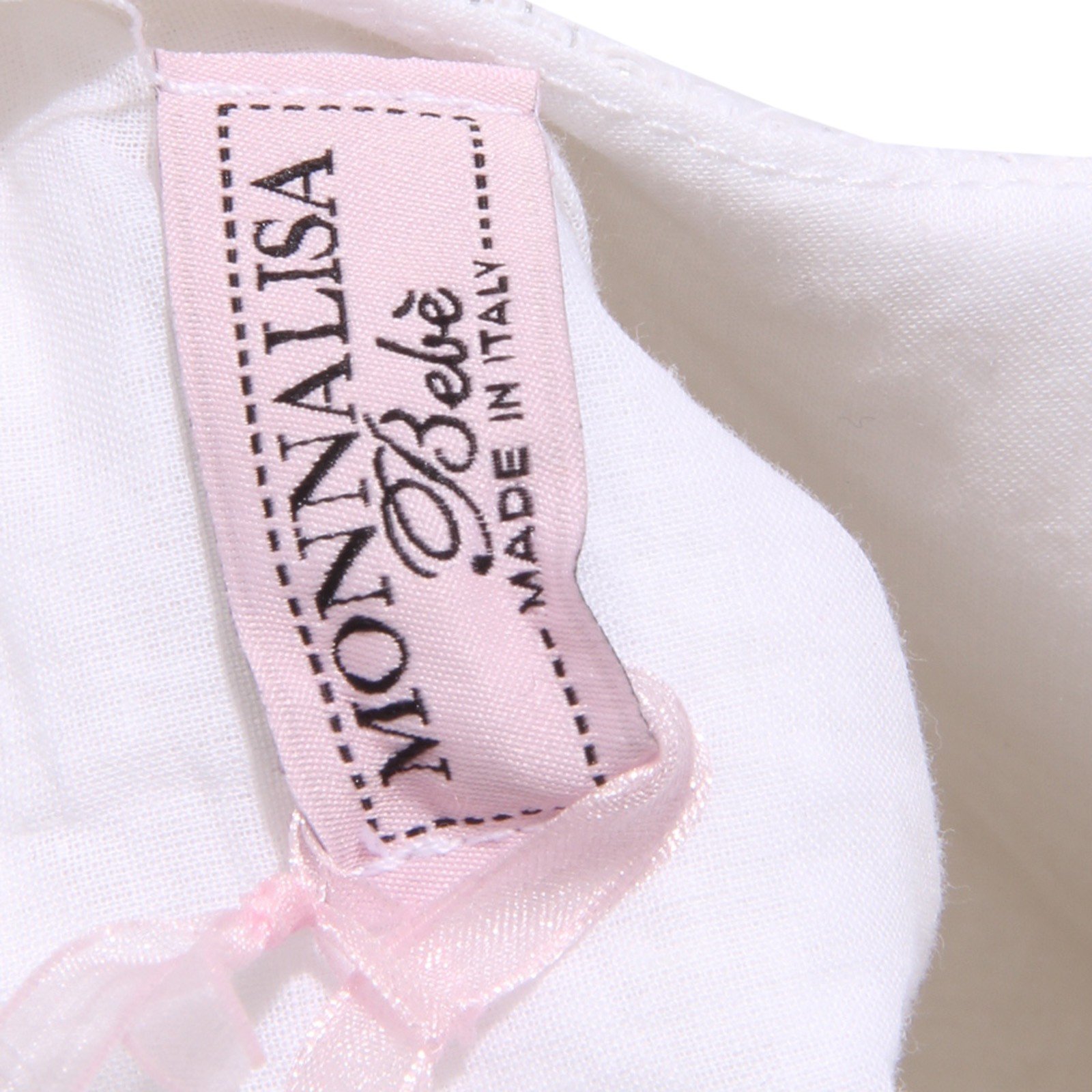 8627R vestito bimba MONNALISA BEBE' BOUQUET bianco multicolor abito dress kid