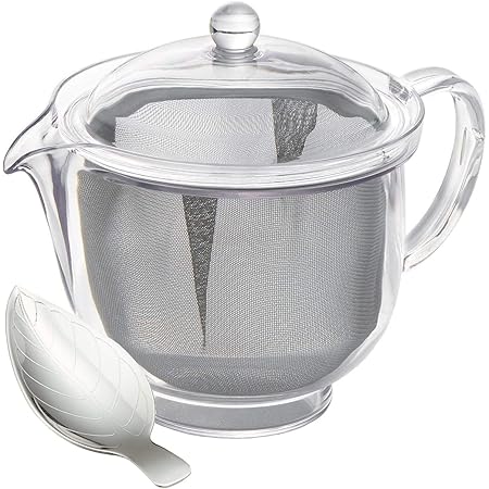 Amazon 曙産業 ティーポット ステンレスメッシュ L 日本製 透明でお茶の出具合がよく見える プラスチック製で割れにくい 水切れがよく注ぎやすい 目の細かいステンレス製ストレーナー クリアティーポット Tw 3722 ティーポット オンライン通販