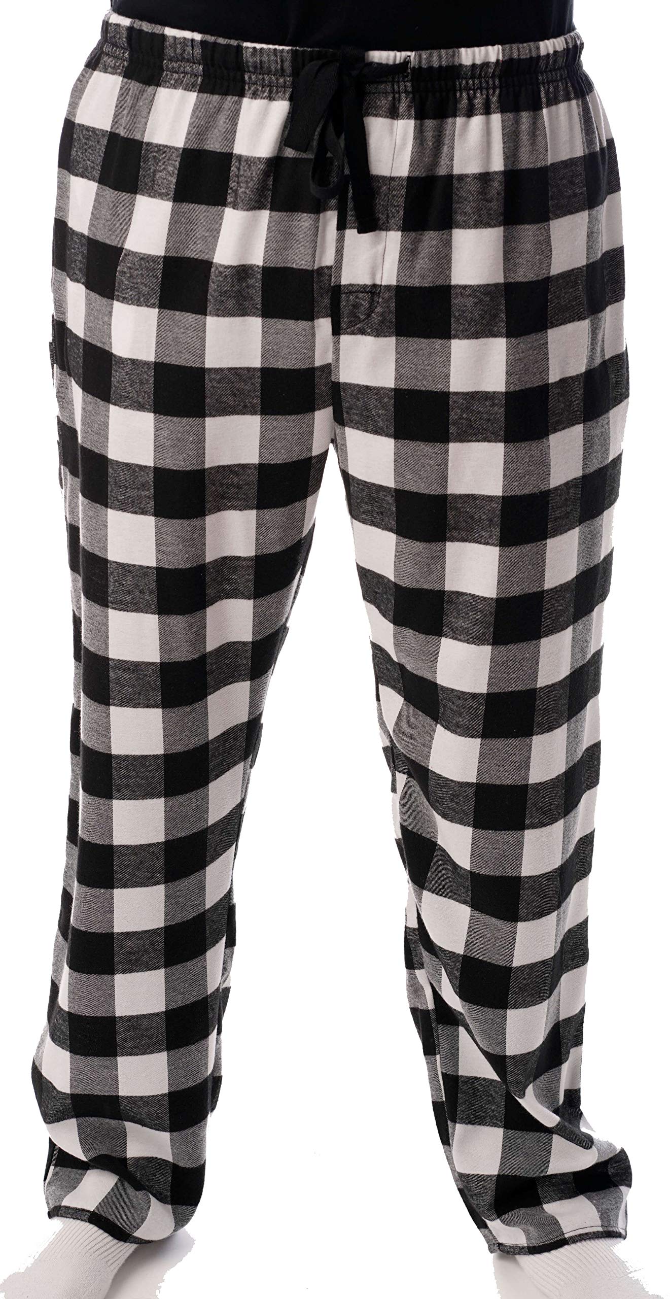 #followme Men's Flannel Pajamas - Plaid Pajama Pants for Men - Lounge & Sleep PJ Bottoms