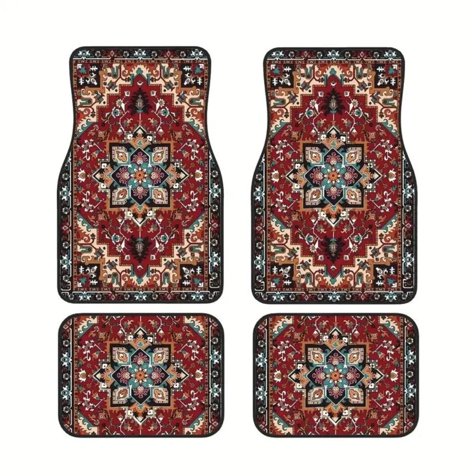 4 Uds Piso Coche Alfombrillas Suelo Coche