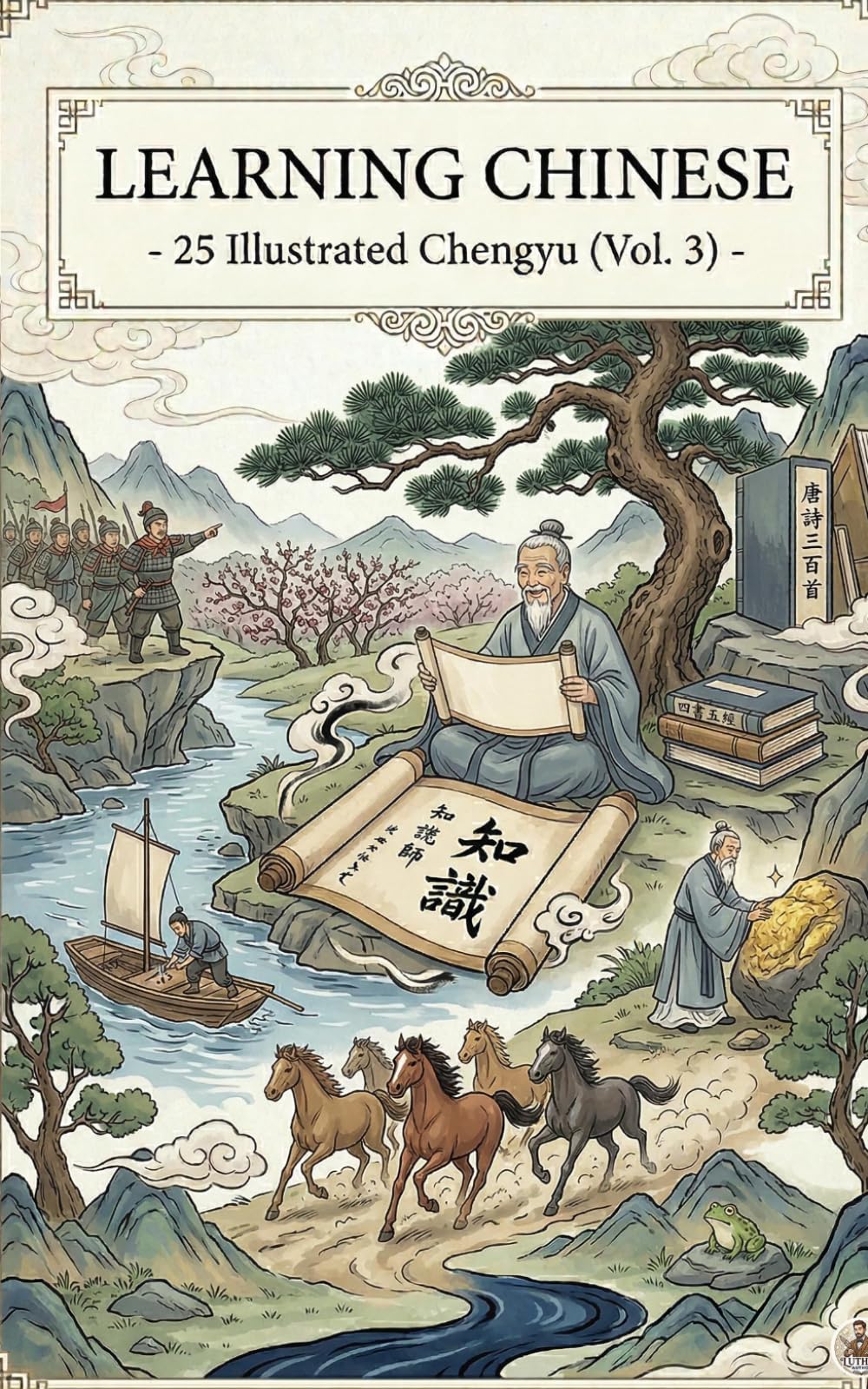 Learning Chinese through Idioms - 25 Illustrated Chengyu for Beginners & Intermediate Chinese Learners (Vol. 3)