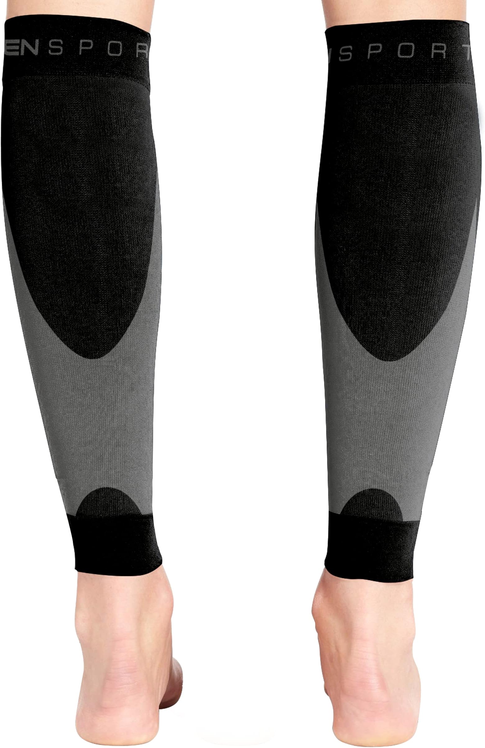 Graduated Calf Compression Sleeve - 20-30mmHg Medical Grade Sleeves for Men & Women - Pain Relief, Support for Nurses, Athletes, Runners - Reduces Swelling, Improves Circulation