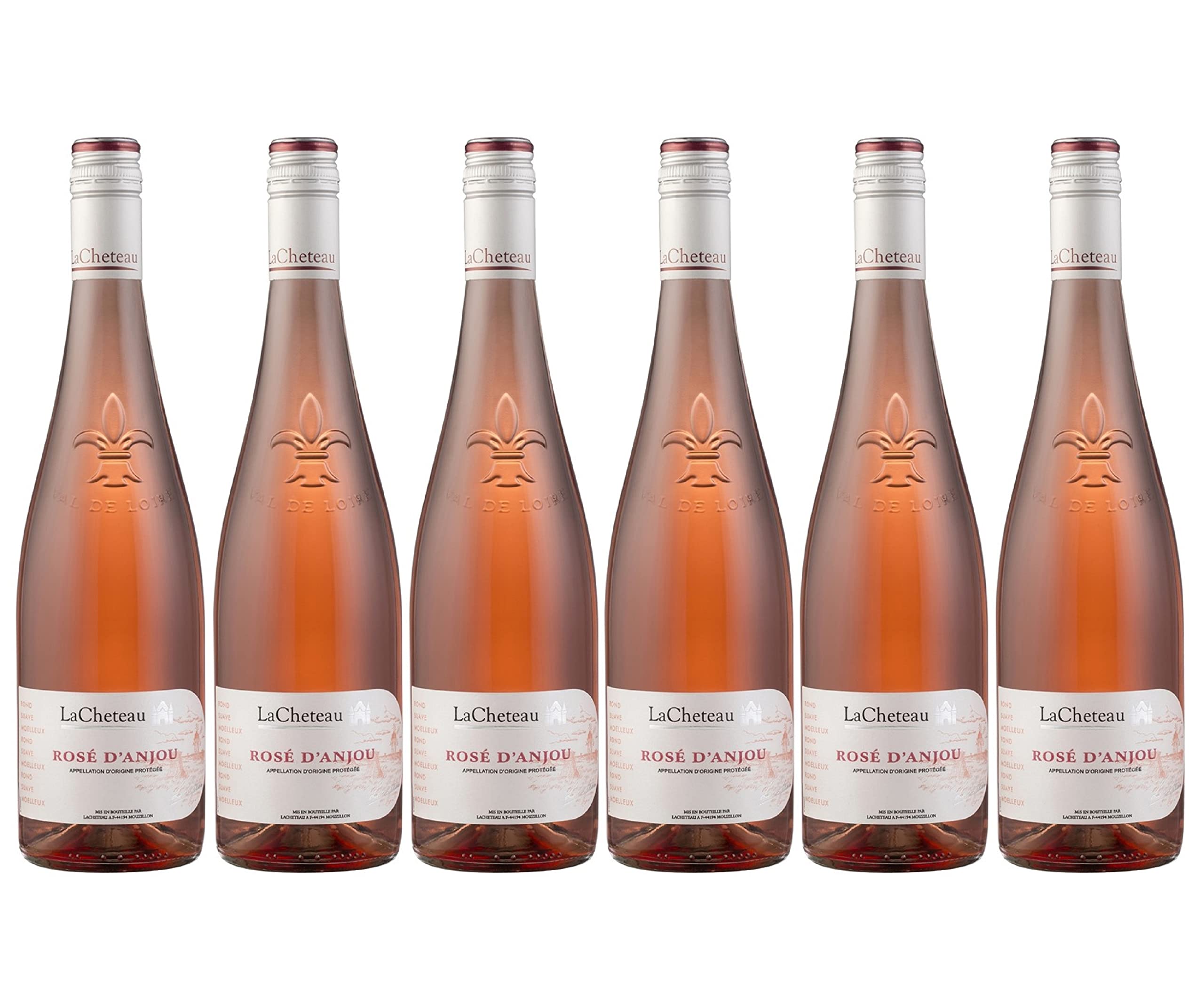 LaCheteau - Rosé D'Anjou, Halbtrocken Rosewein (6 x 0.75 l)