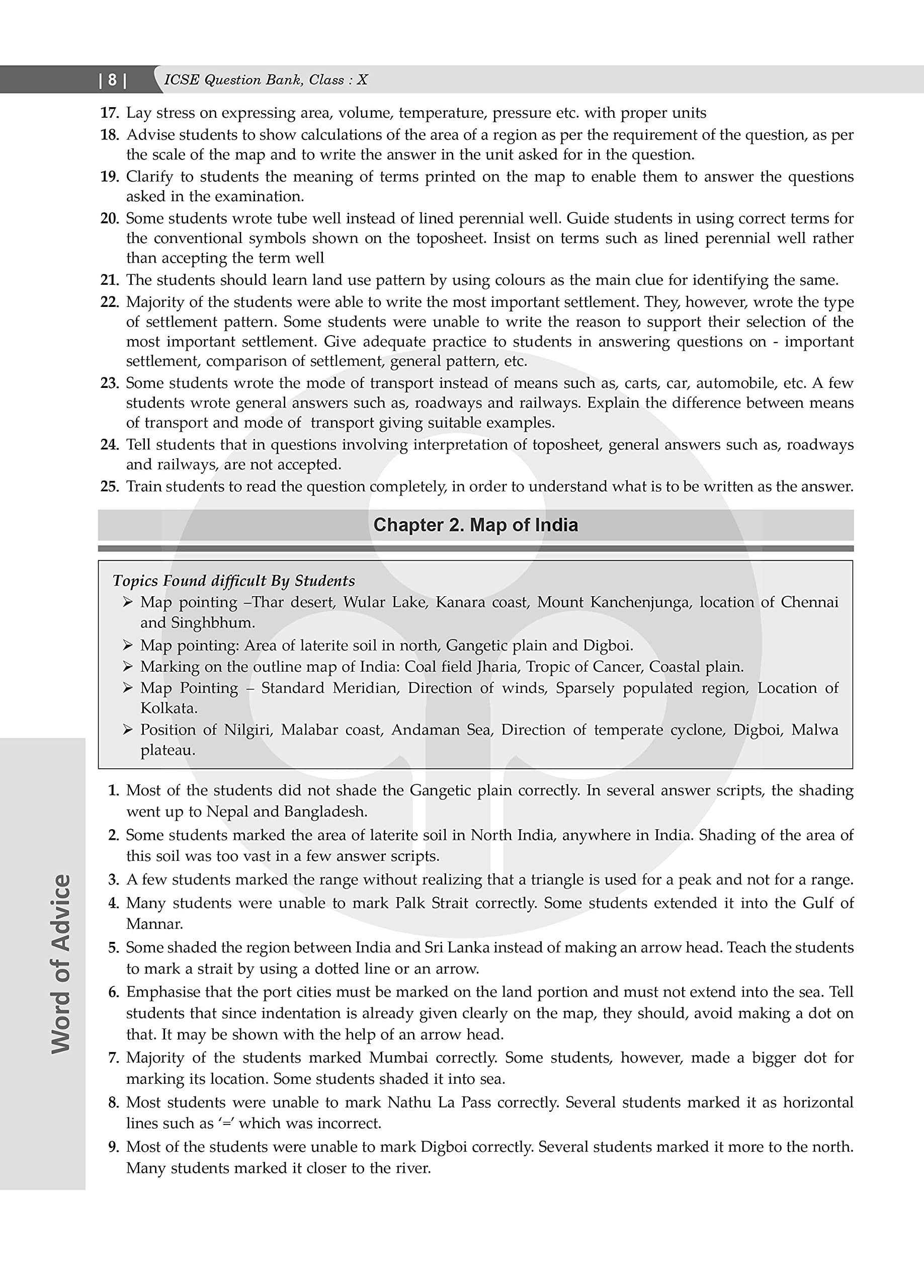 Oswal - Gurukul Geography Most Likely Question Bank For ICSE Class 10 (2023 Exam) - Categorywise & Chapterwise Topics, Latest Syllabus Pattern and Solved Papers 3