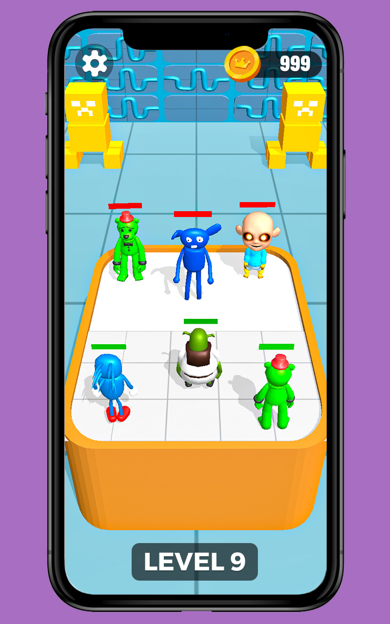 Merge Rainbow Fusion! Monster Fight & Evolving Master Merging Rainbow