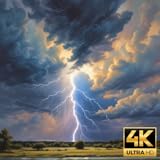 Meditative Lightning and Thunderstorm Sleep Music for Fire TV