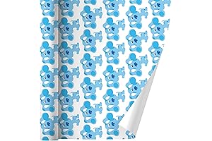 GRAPHICS & MORE Christmas Blues Clues Wrapping Paper