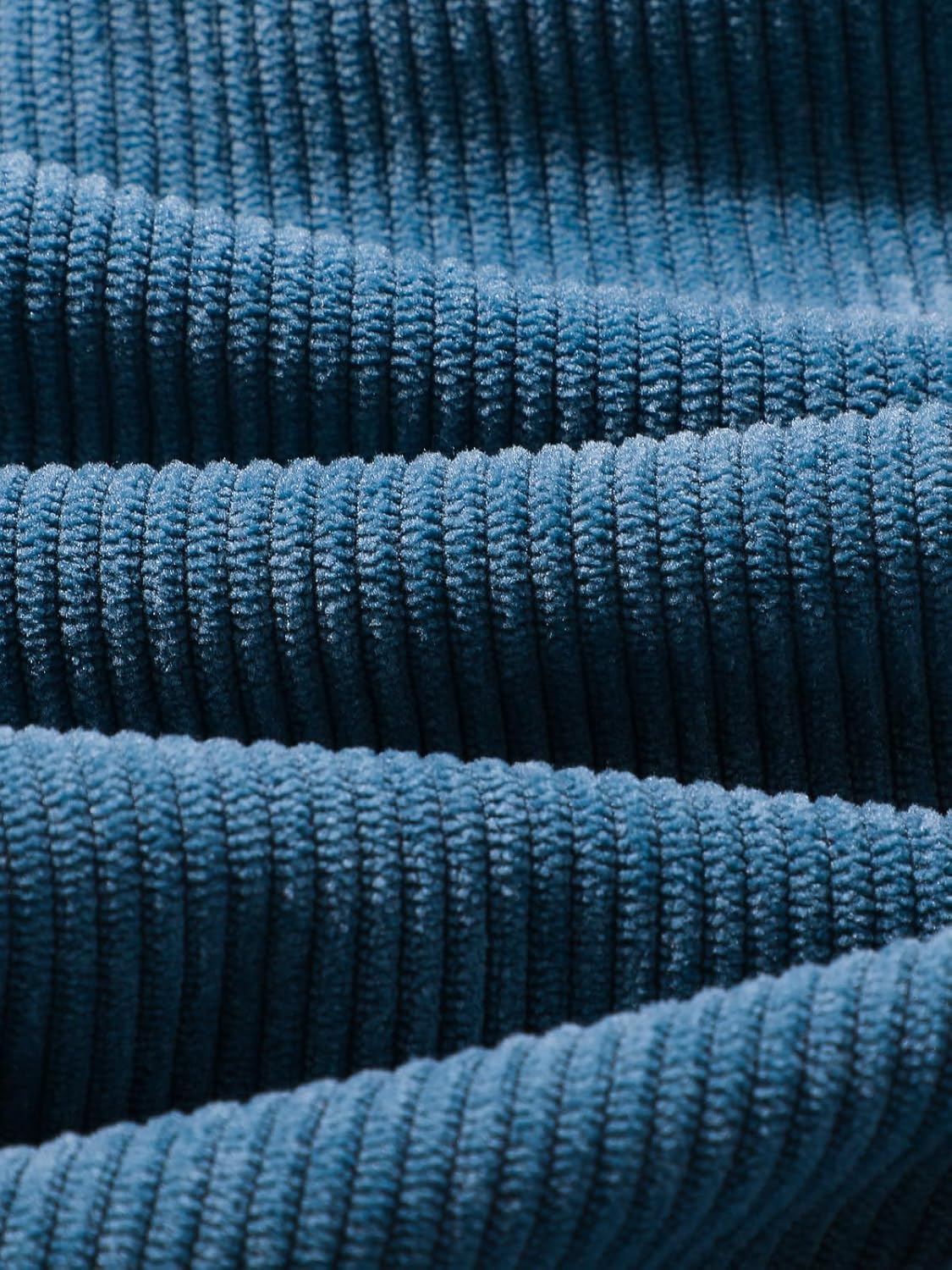 Suwangi Men’s Corduroy Casual Pants Drawstring Elastic Waist Stretch Sweatpants Straight Leg Trouser with Pockets Relaxed Fit - Image 5