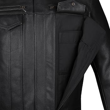 Amazon.com: COMMUTER Men's Motorcycle Jacket, Premium