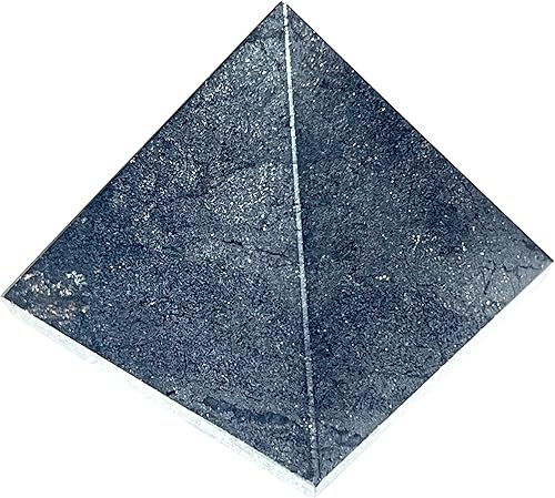 Miniatura 2 de Pirámide de piedras preciosas energizadas de aproximadamente 1.75 a 2 pulgadas – Cristales curativos de Reiki – Lapislázuli cuarzo verde jade