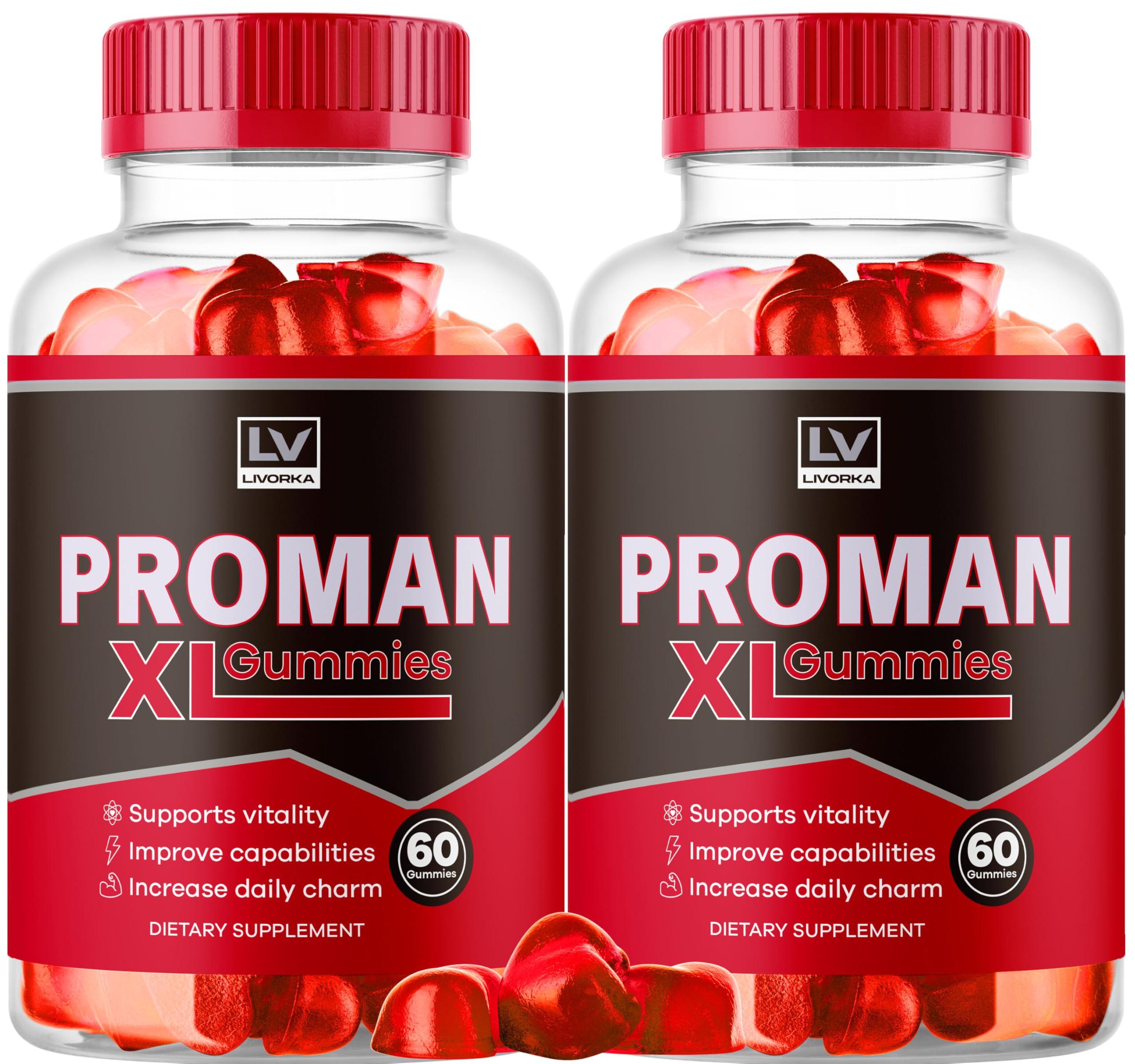(2 Pack) Proman XL Gummies, Proman XL Gummies for Men, PromanXL Gummies Advanced Formula, Proman XL Capsules, Proman XL Gummies Reviews, Proman XL Gummies Supplement Support, 120 Gummies for 2 Month