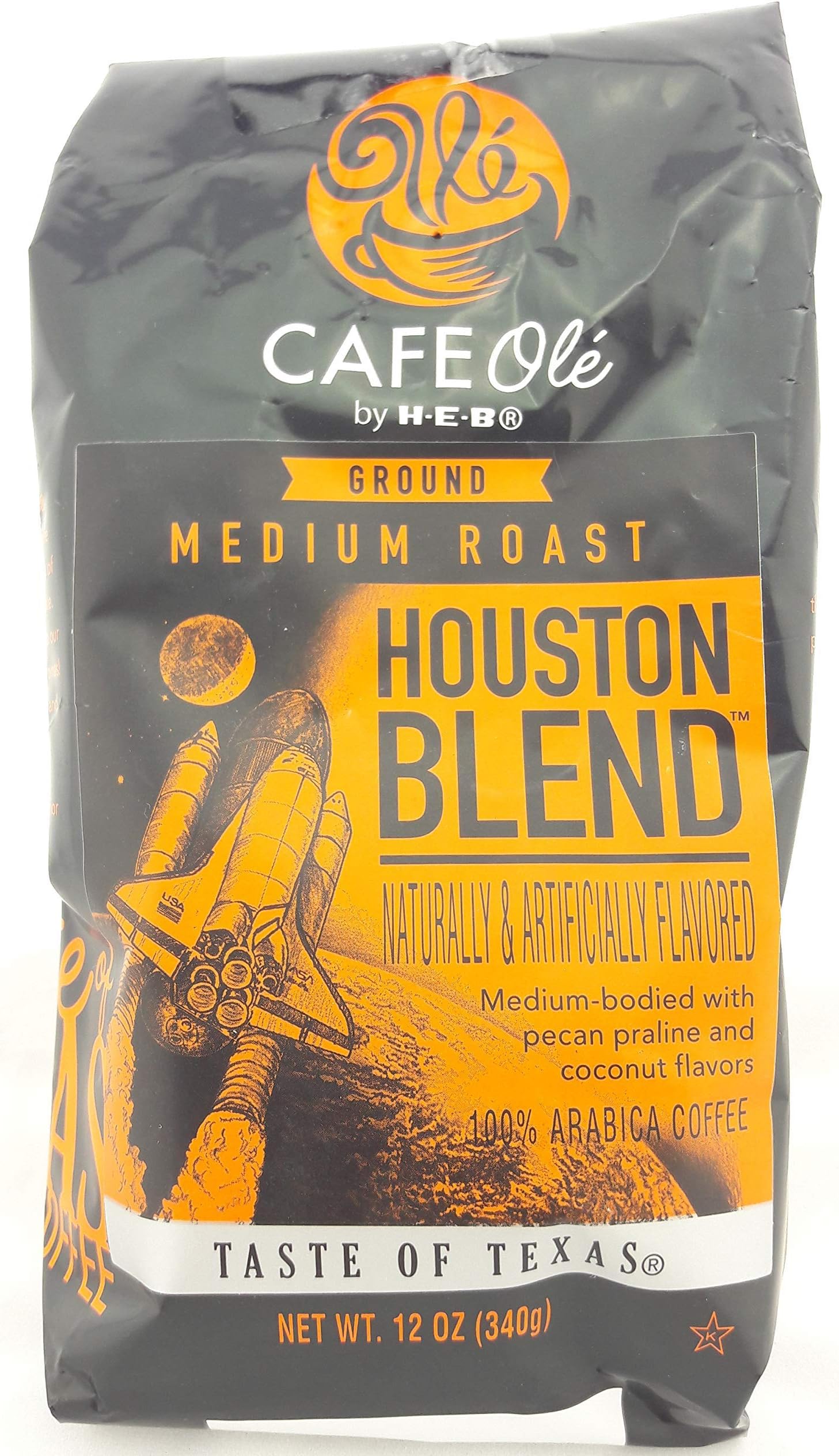 Cafe Ole Houston Blend Medium Roast Ground Coffee