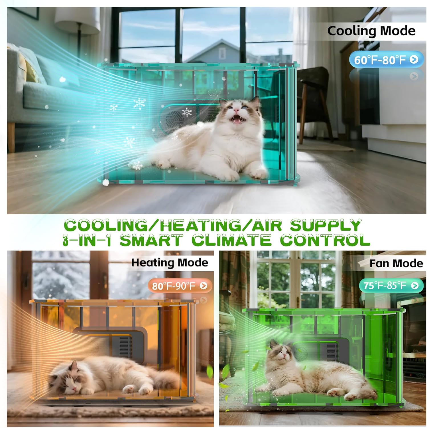 Discover the Ultimate Comfort: AC & Heated Cat House Review