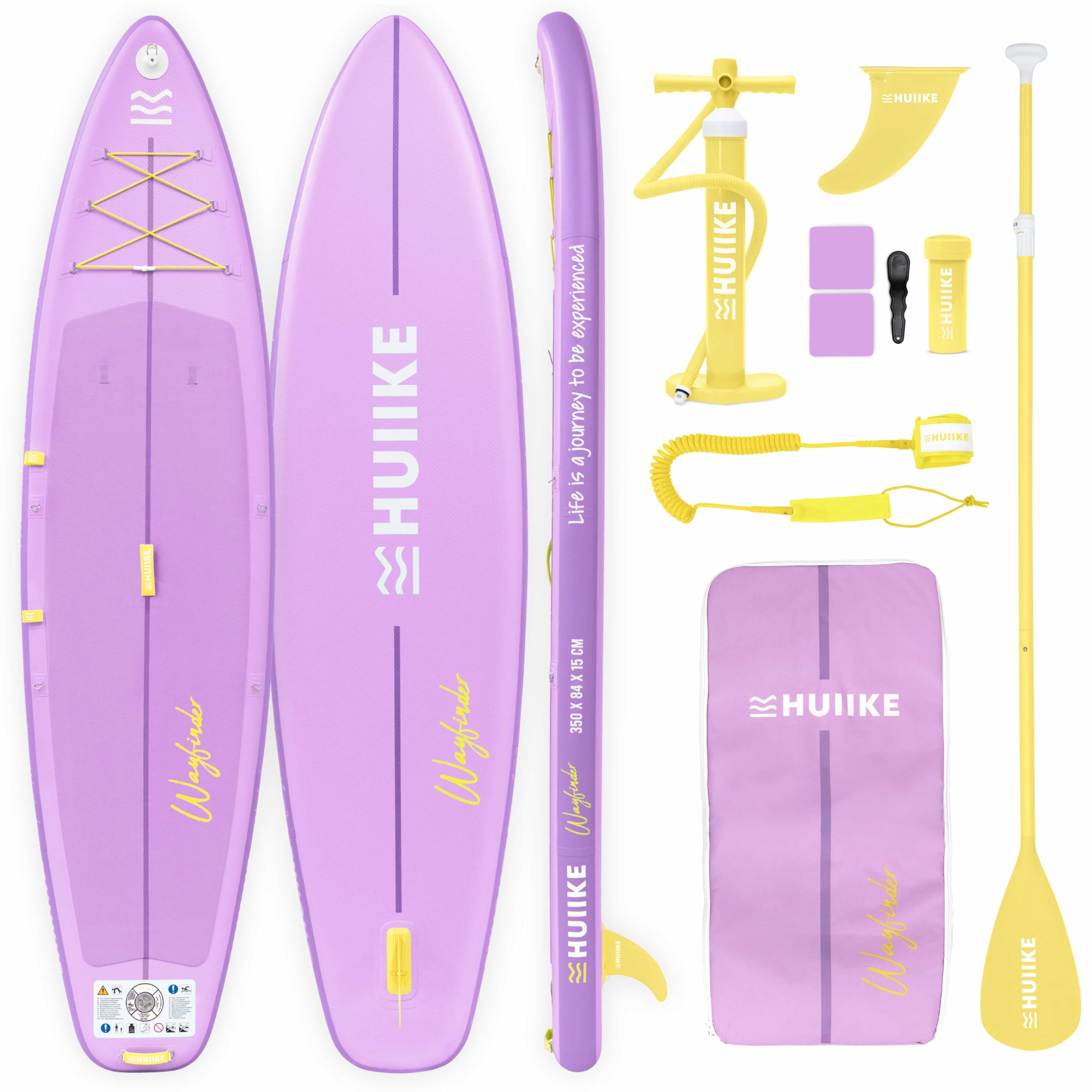 huiike paddle touring gonflable adulte