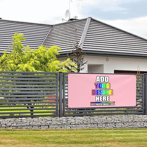 Miniatura 2 de Cartel personalizado, pancarta de fiesta personalizada, pancarta de cumpleaños personalizada con foto, pancarta de poliéster resistente a los rayos