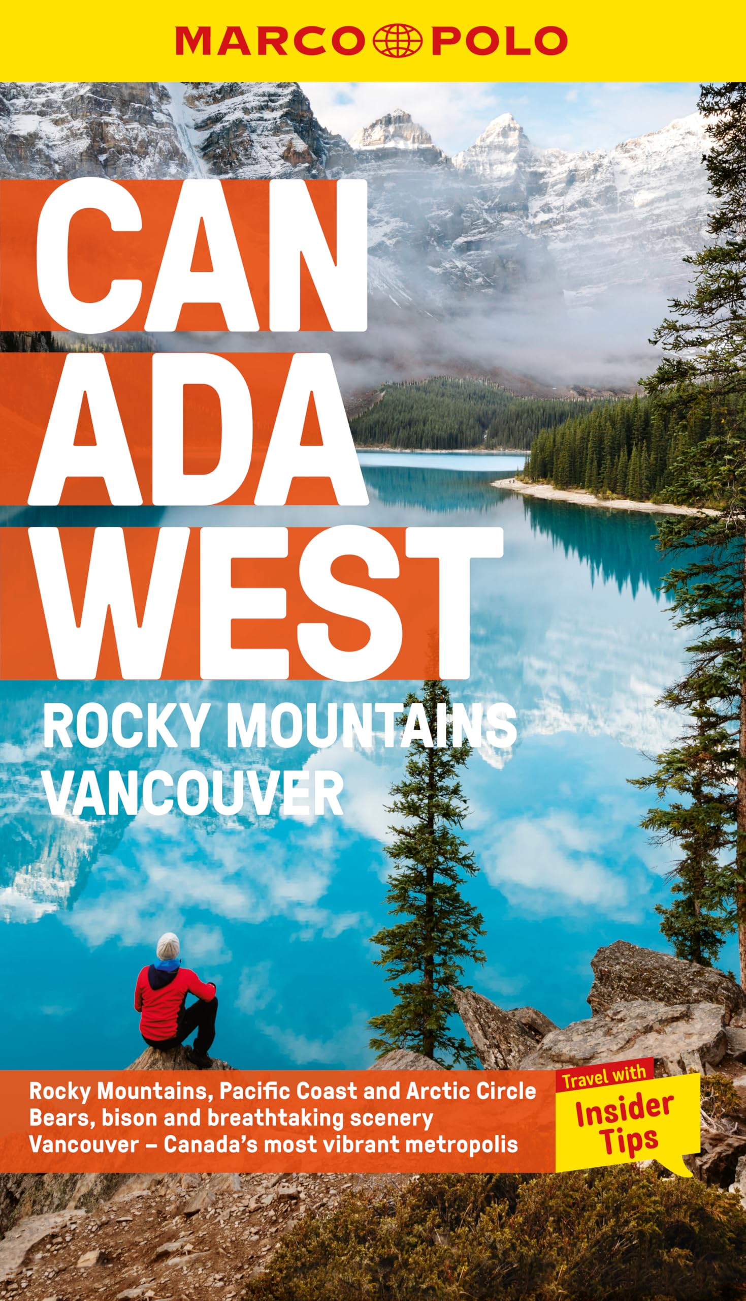 Canada West Marco Polo Pocket Travel Guide - with pull out map