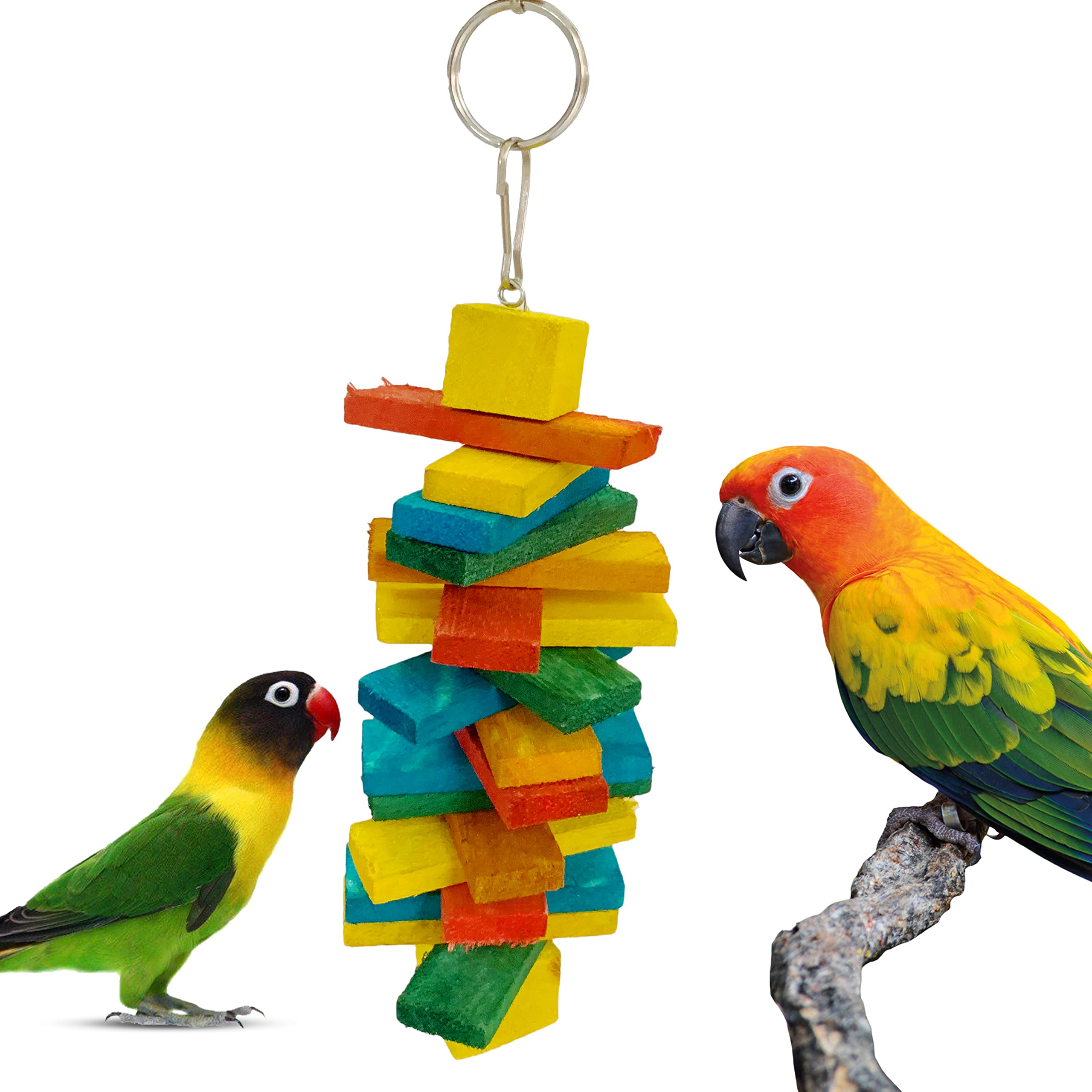 CONGO - NATURAL PARROT TREAT 32X9Cm Coloured Chewing,Forging And Playing Toy For Budgies,Cockatiel,Lovebirds,Conure,Senegal And Other Birds Pc. 1 (B09SZ9NWRD) Amazon Price History, Amazon Price Tracker