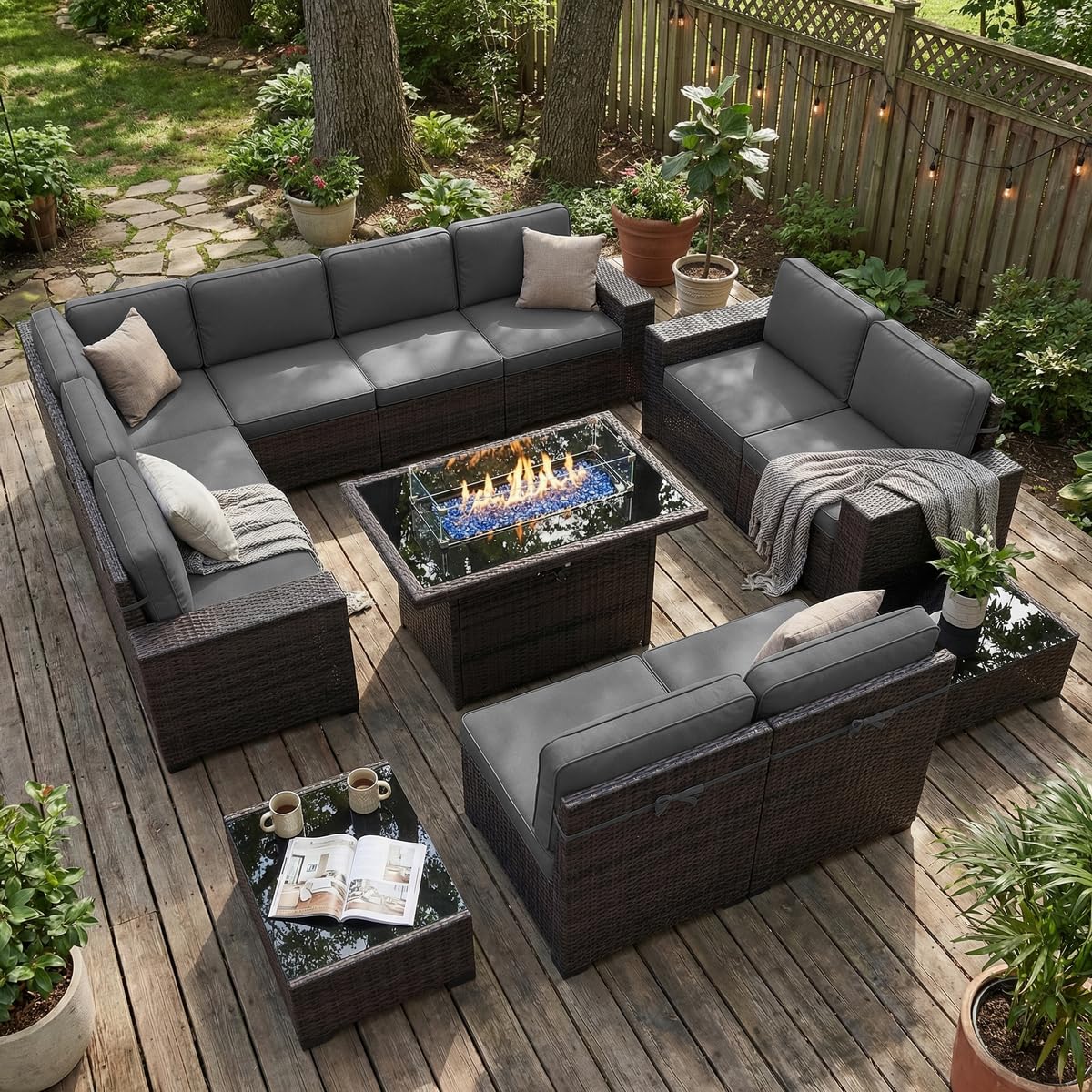 LayinSun 13 Piece Patio Set