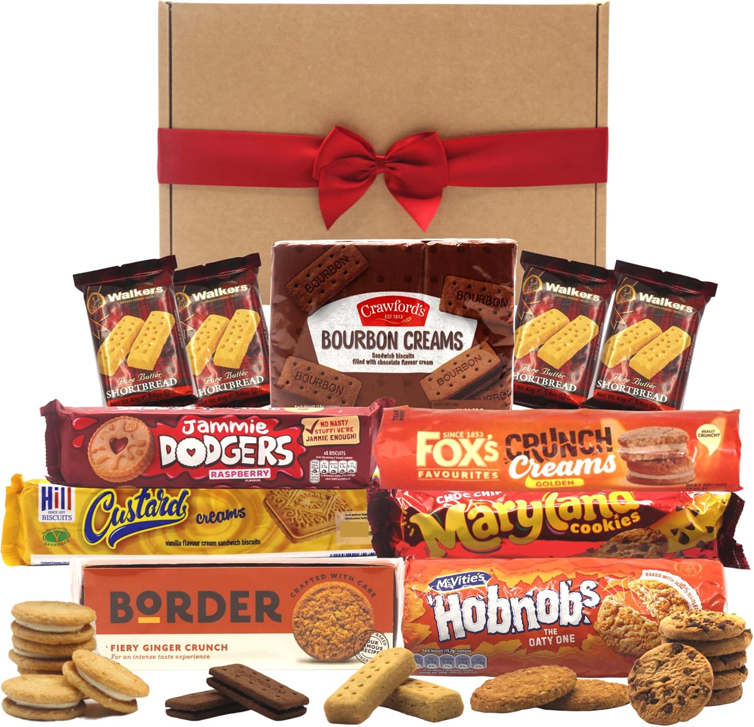 Biscuits Gift Set Biscuit Hamper Bundle (8 Varieties of Biscuits) in a