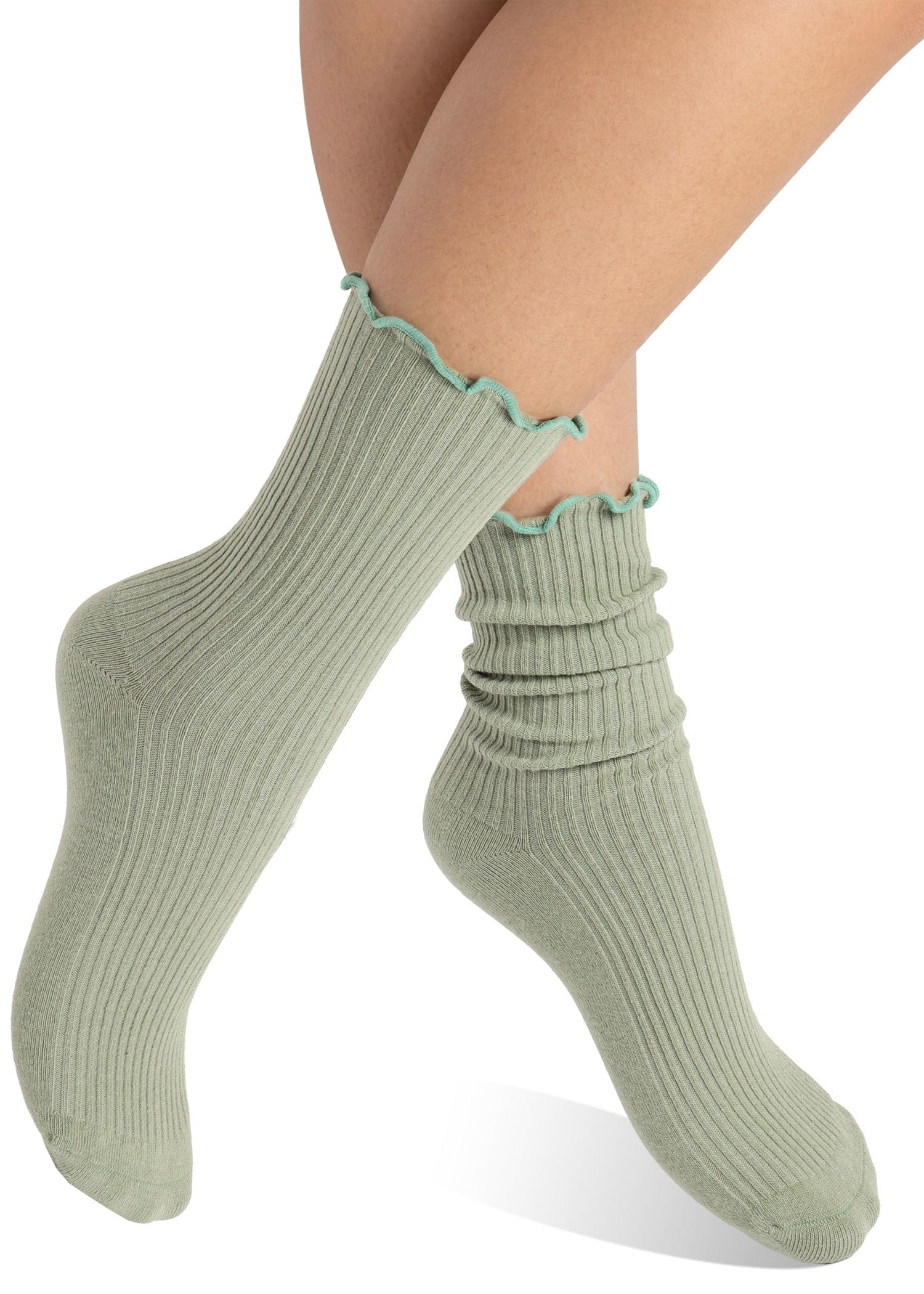 alber's BIO COMFORT - 5 Paires Chaussettes Femme Coton Bio, 36-41
