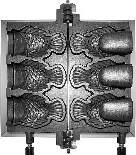 Miniatura 8 de ALDKitchen Hotdog Waffle Maker  Gofres para perros de maíz  Acero inoxidable  Gofres en un palo  110V 2