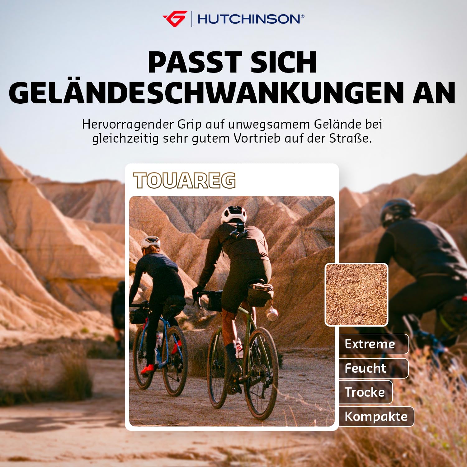 Hutchinson Touareg fb Reifen Schwarz 650x47 cm