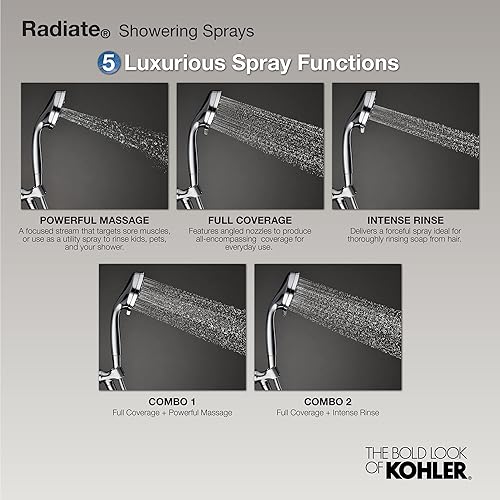 Miniatura 3 de Cabezal de ducha multifunción radiante