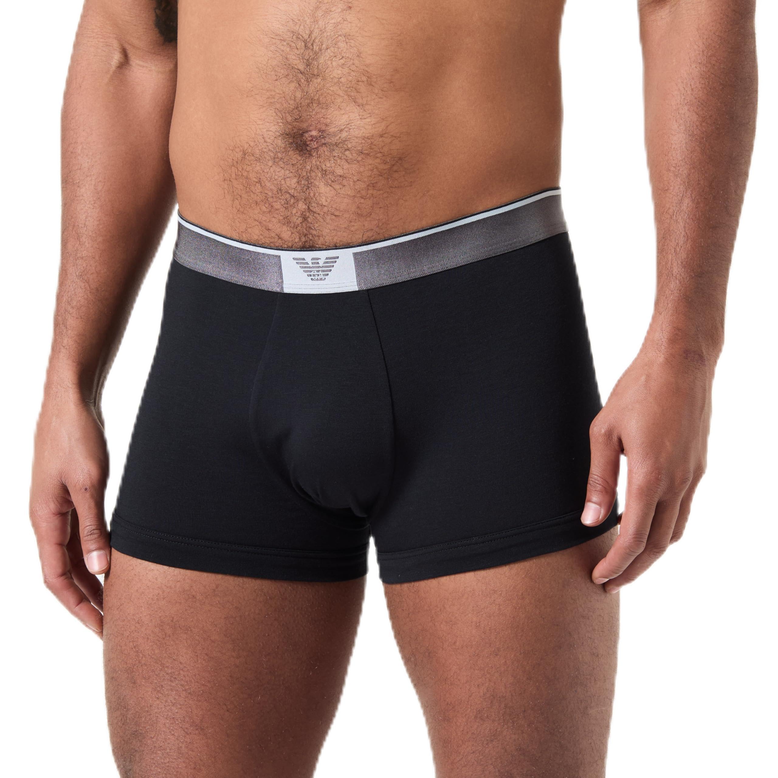 Emporio Armani Men's Tencel Trunk Swimming Trunks