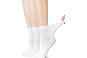 Women's Bamboo Diabetic Ankle Socks: Comfort and Care for Sensitive Feet