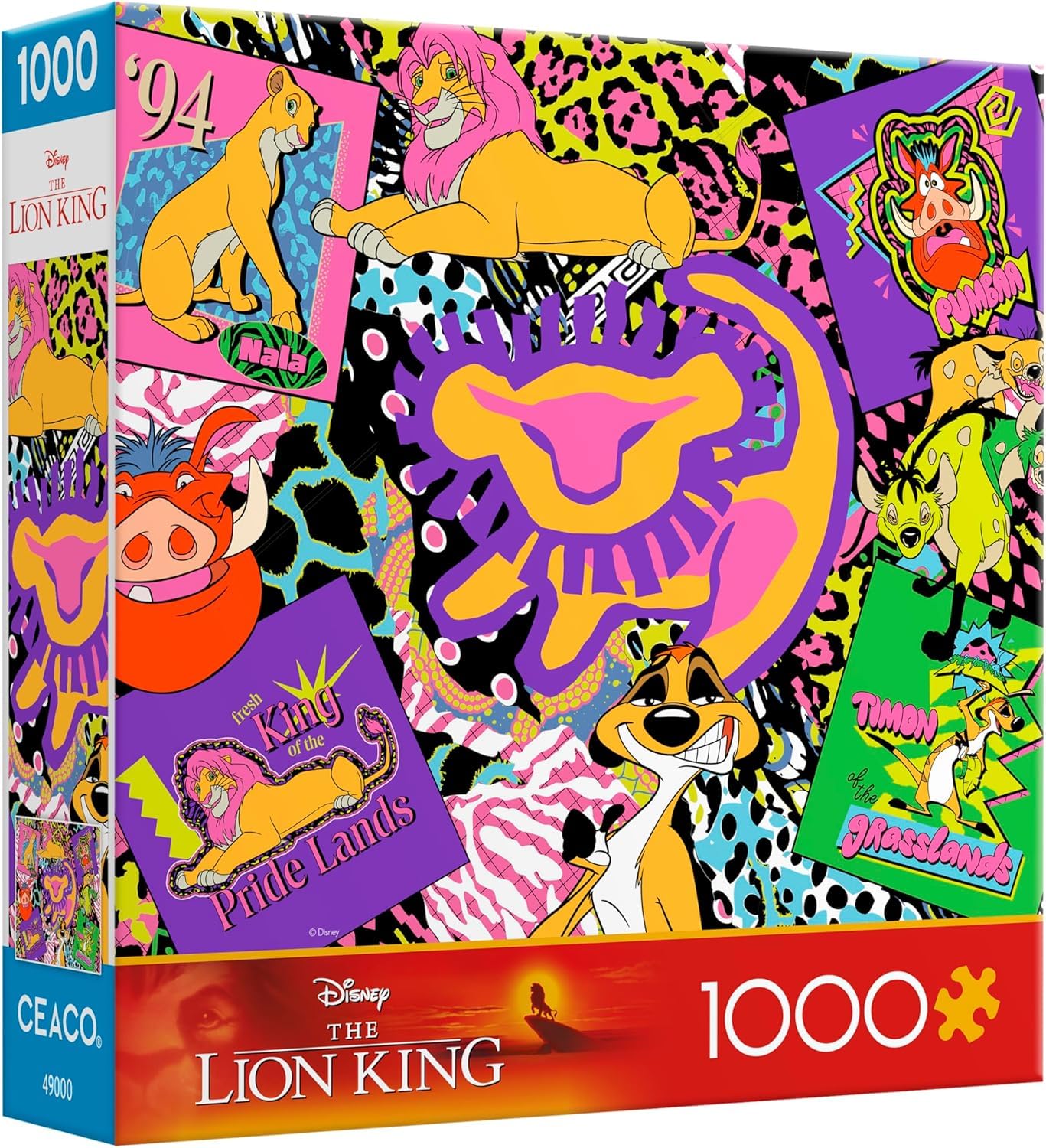 Amazon.co.jp: Ceaco - ディズニー - ライオンキング - 1000ピース
