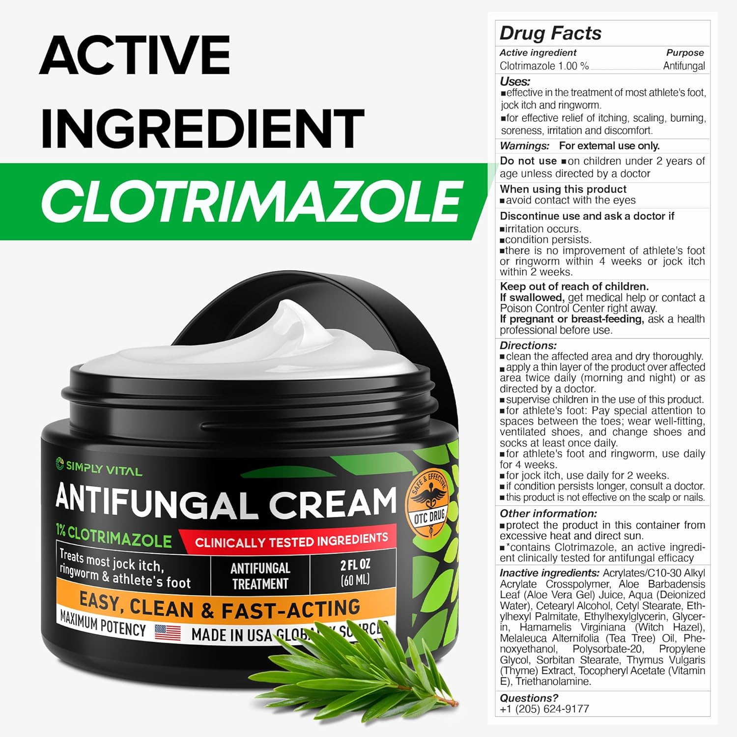 SimplyVital Clotrimazole 1% - 2 oz - Image 9