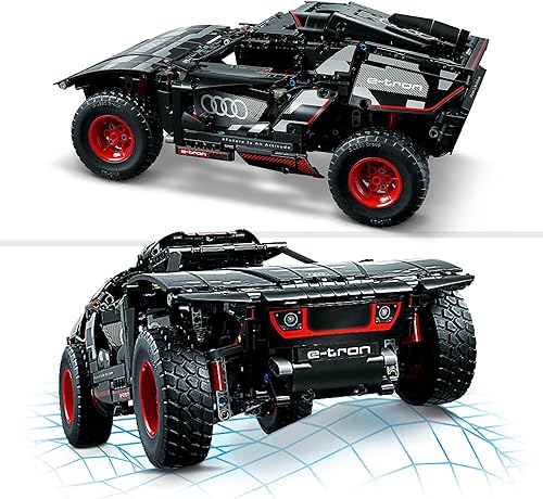 Miniatura 8 de LEGO Technic Audi RS Q e-tron 42160 Kit de construcción avanzado para niños de 10 años en adelante, este juguete de automóvil a control remoto