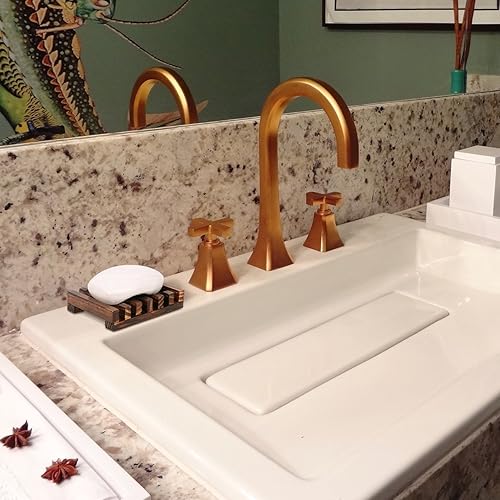 Miniatura 10 de Anwenk Jabonera para jabonera, bandeja ahorradora para ducha, baño, jabonera de silicona, cascada y diseño antideslizante, color blanco, paquete de 3