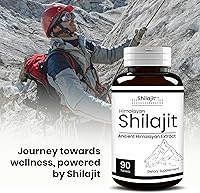 Vista 7 de Pure Himalayan Shilajit Tablets 90 unidades 10000mg-20% ácido fúlvico Cápsulas de suplemento Shilajit de máxima potencia Alto en minerales traza