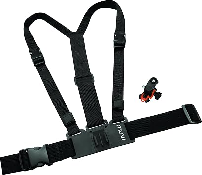Veho VCC-A016-HSM Chest/Body Harness for MUVI HD with MUVI HD holder and tripod mount