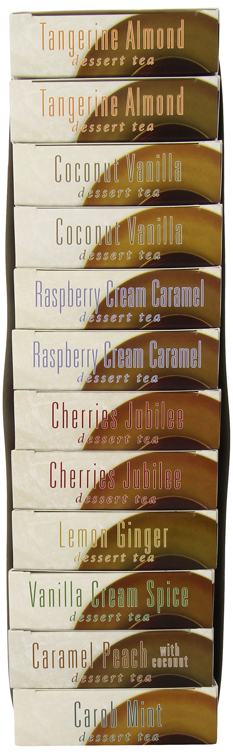 Davidson's Tea Assorted Dessert Teas, 8-Count Tea Bags (Pack of 12)