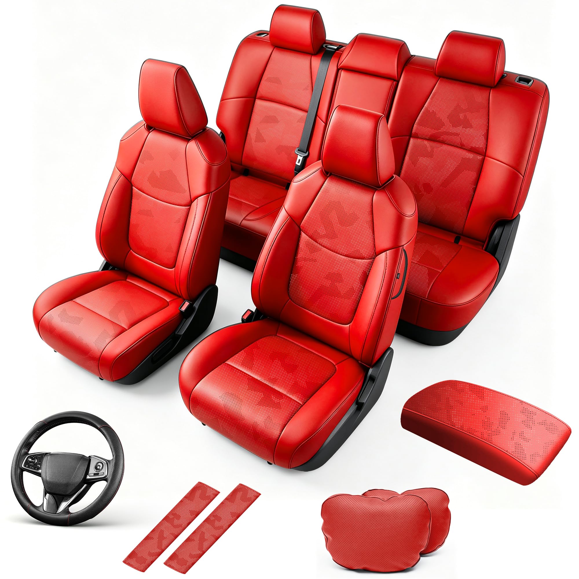 AOMSAZTO Custom Fit Camo Seat Covers for Toyota Corolla Cross 2023-2026