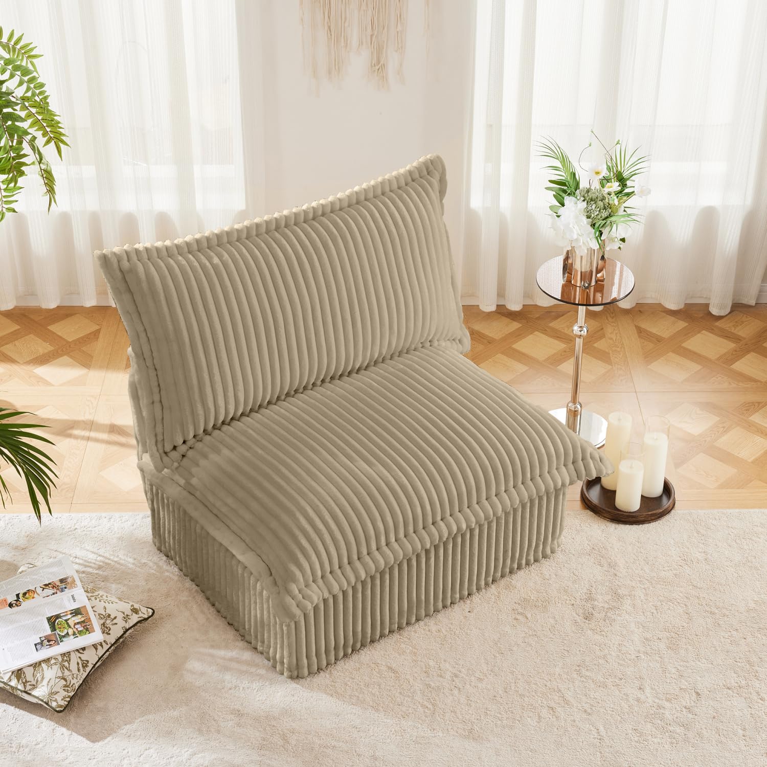 Generic Koala Armless Sofa - Camel — product photo