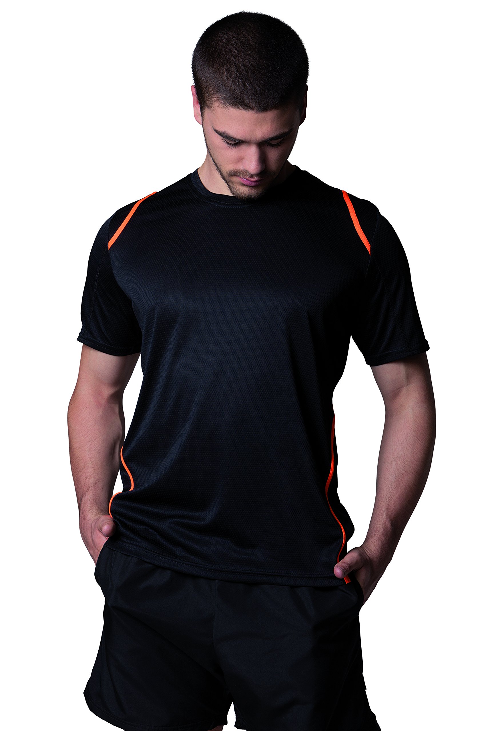 Gamegear Cooltex T Shirt Black/Orange XXL