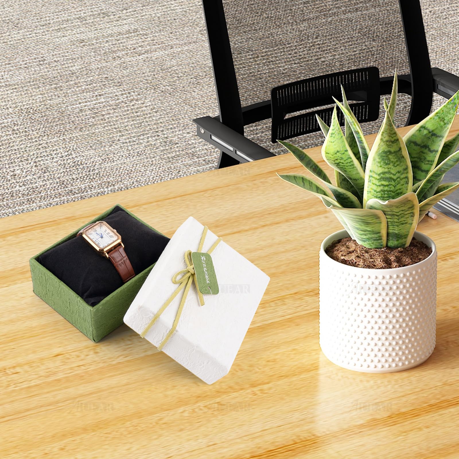 Rangement Montre Bracelet Lot De 5 Coussins Velours Pour Montres Et Bijoux - Support Exposition Gris - Protection Et Élégance Coussin Montre