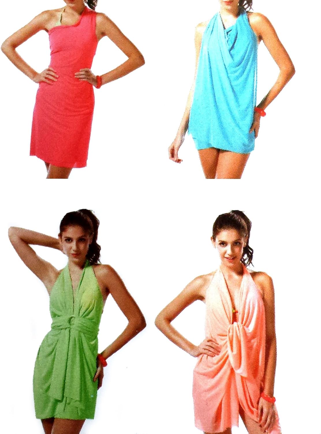 robe de plage pareo transformable