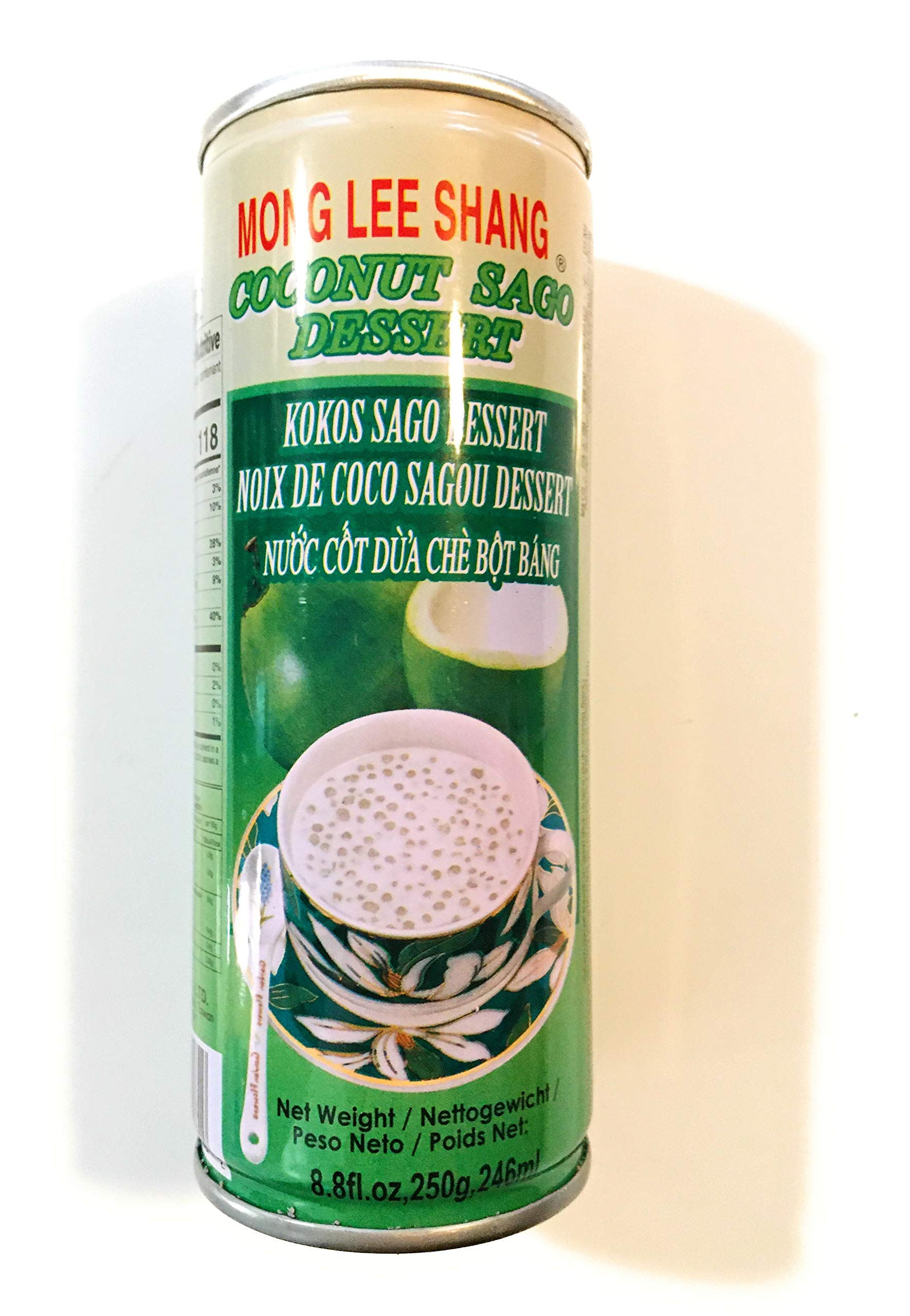 Mong Lee ShangCoconut Sago Dessert 8.8 Fl Oz(6 pack)