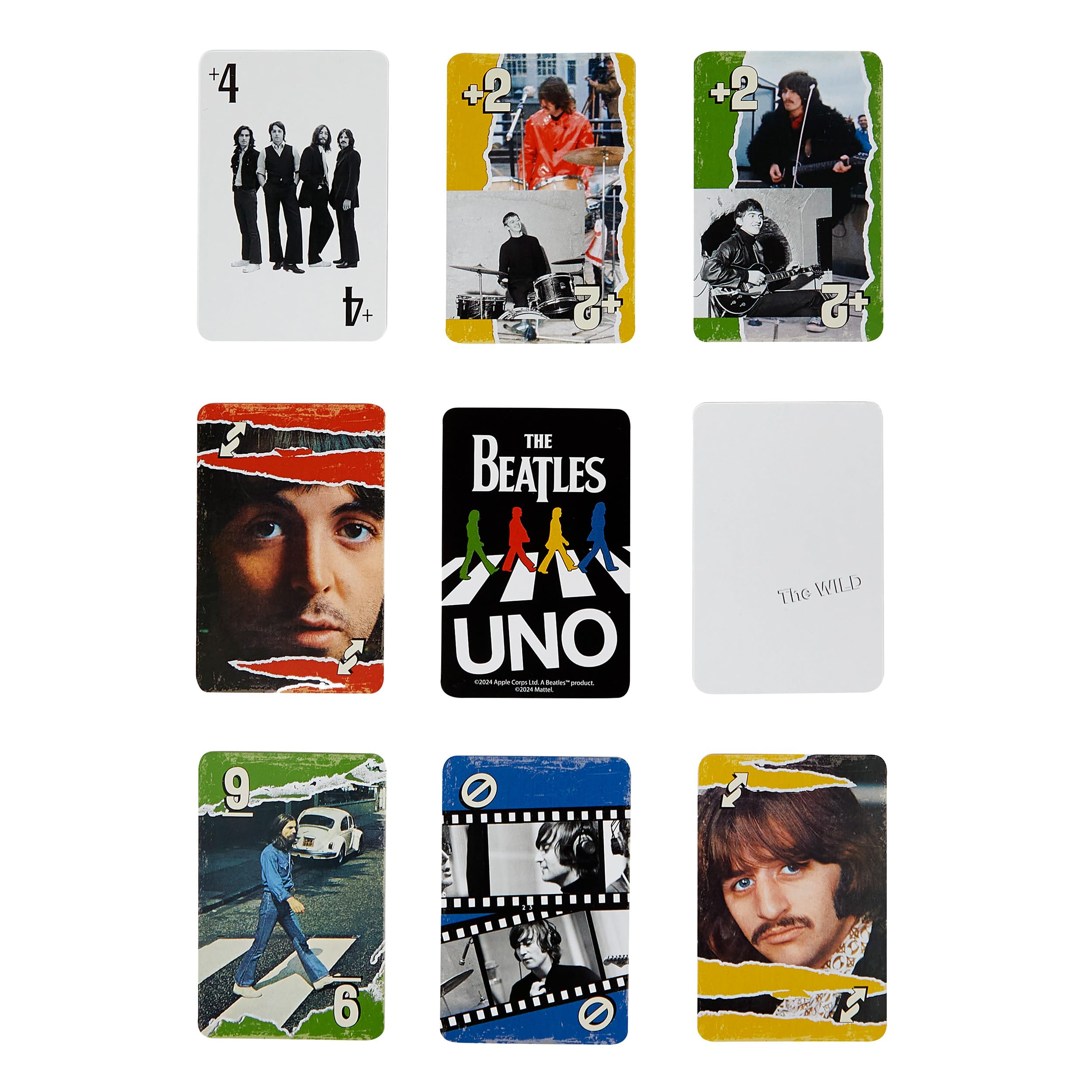 マテルゲーム(Mattel Game) ウノ(UNO) ビートルズ UNO CANVAS The