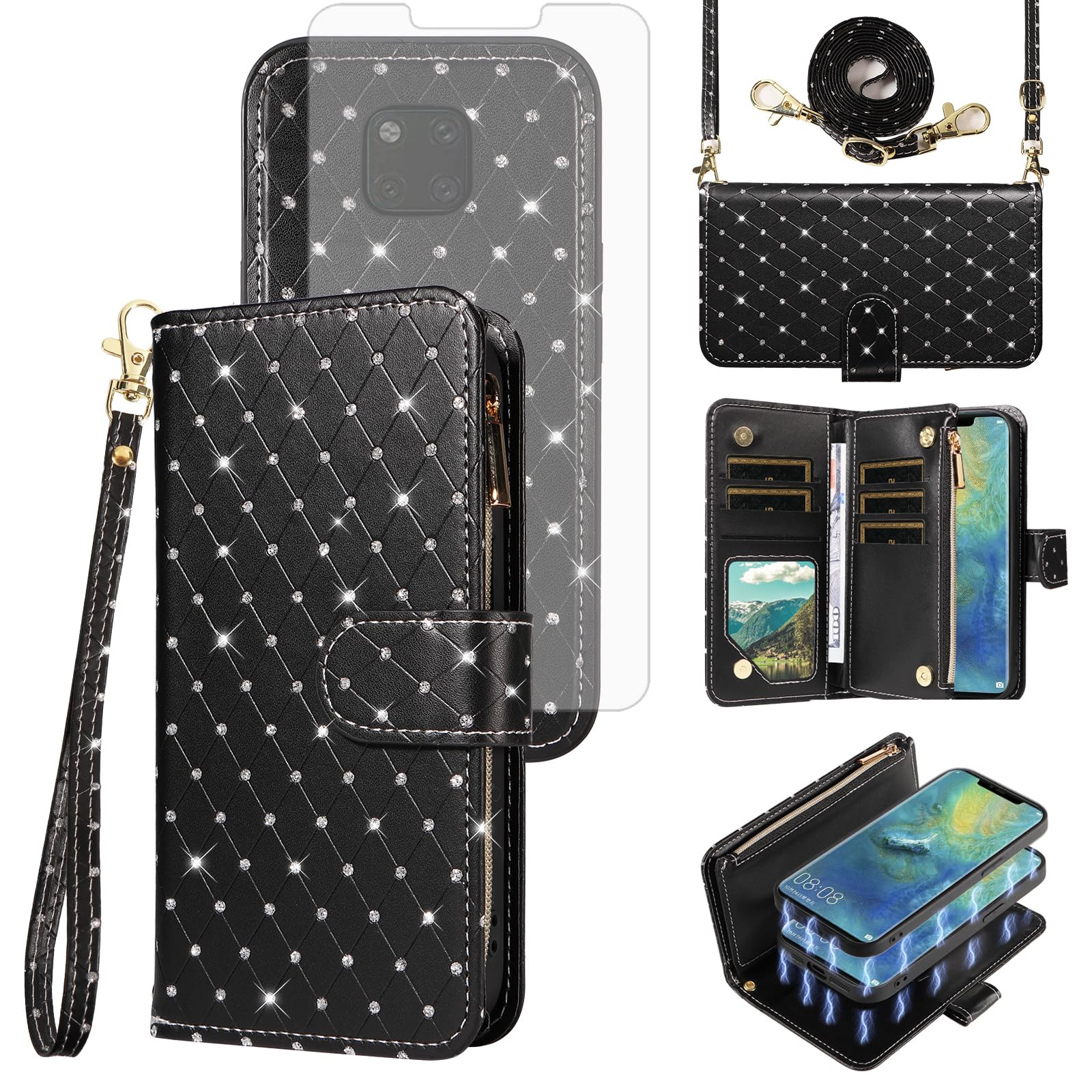 Coque Huawei Mate 20 Pro Noir conçue pour sécuriser vos déplacements urbains - 8
