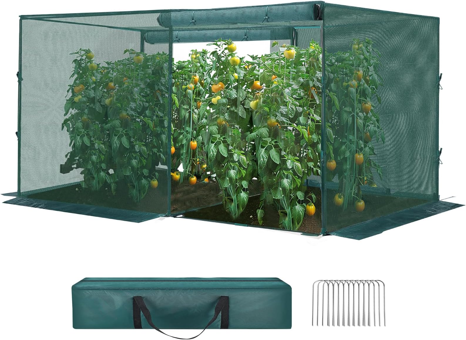 Gardeners Supply Company Tall Crop Cage Plant Protection Tent Sturdy Plants
