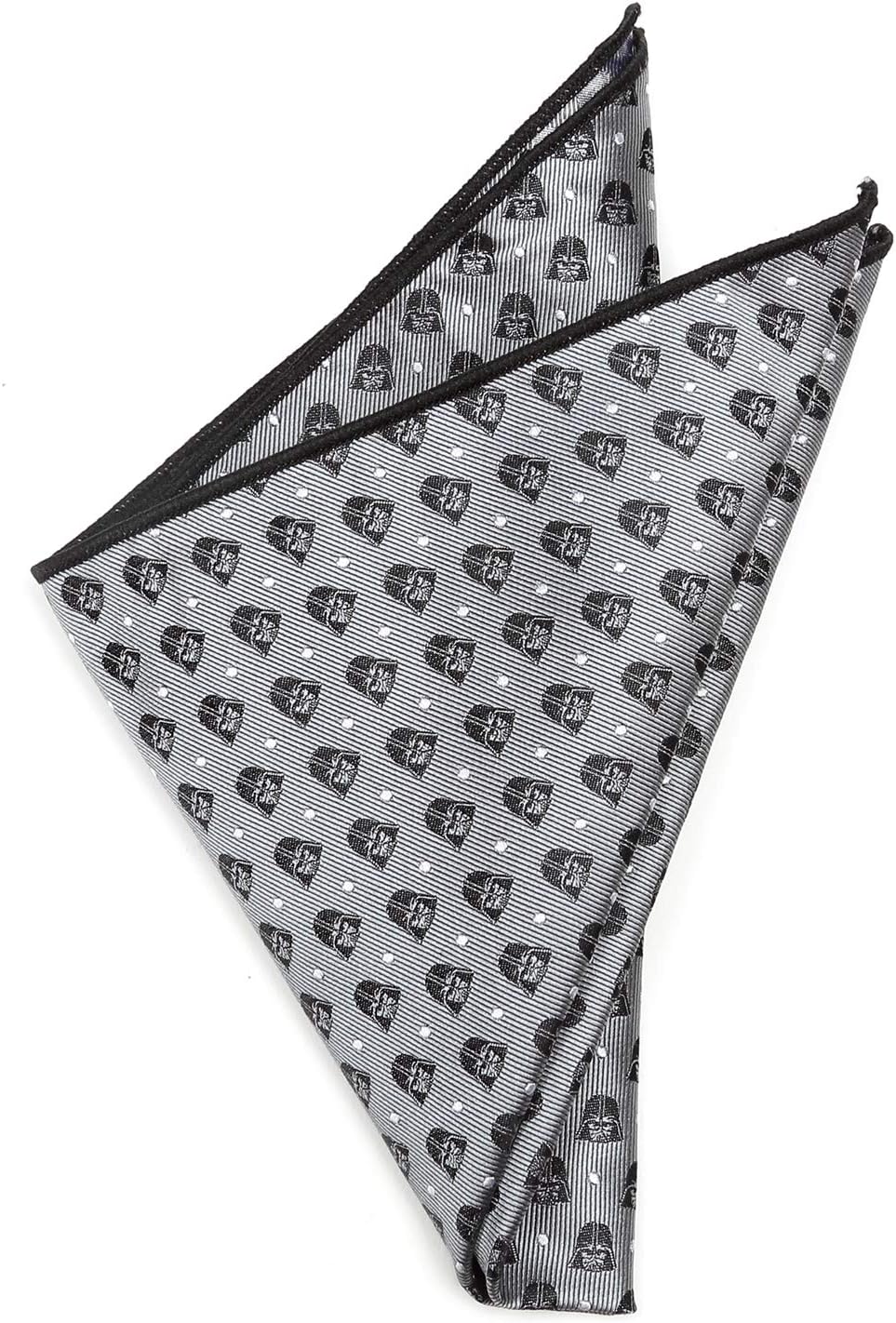 Cufflinks Inc. Star Wars Darth Vader Gray Dot Formal Pocket Square