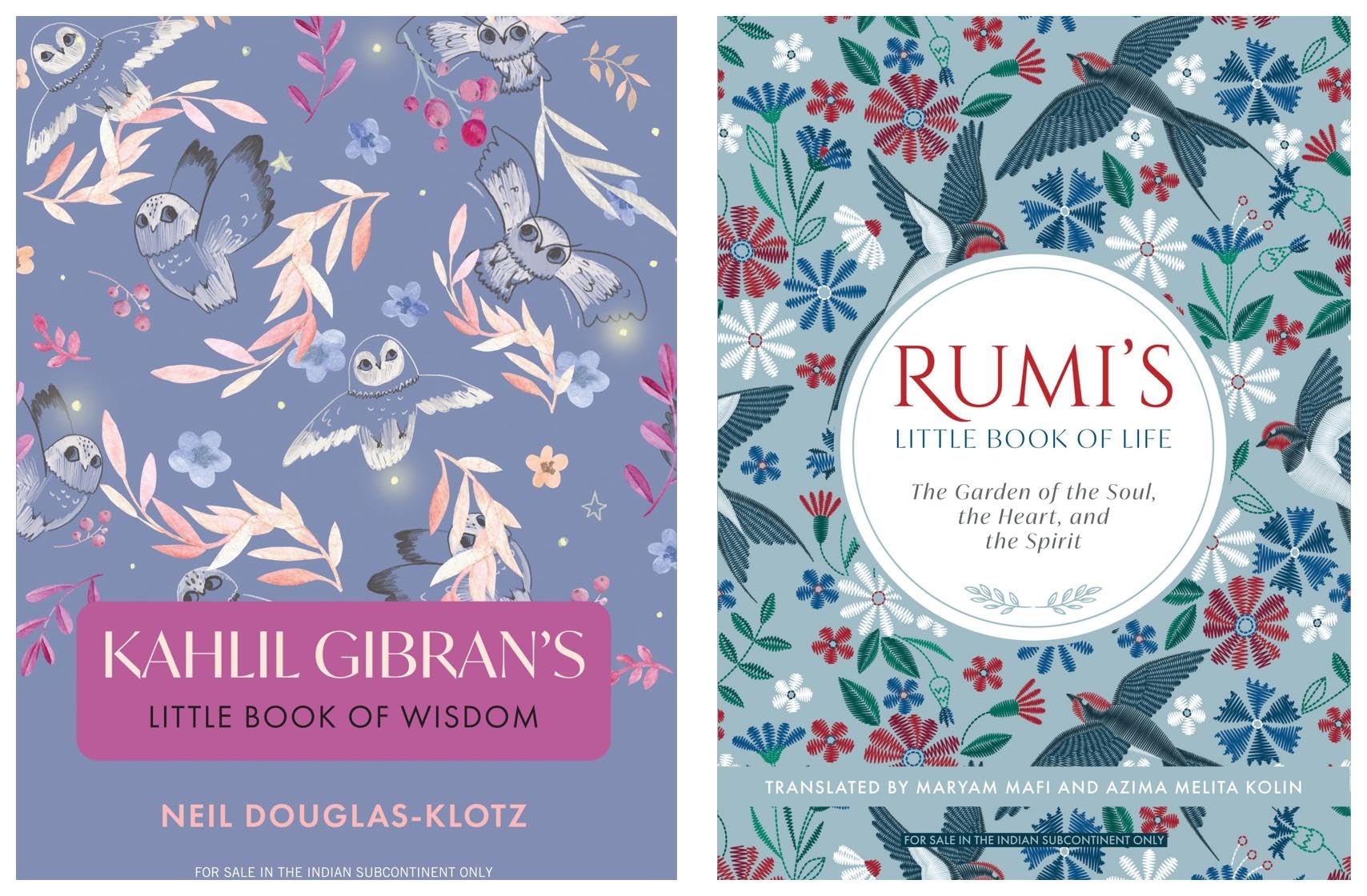 Rumi's Little Book of Life: The Garden of the Soul, the Heart, and the Spirit & Kahlil Gibran's Little Book of Wisdom